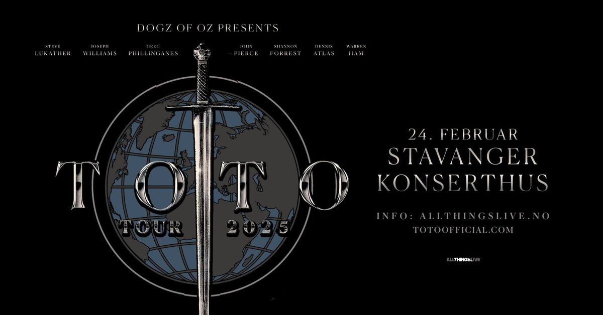 F\u00c5 BILL! TOTO \/\/ Stavanger Konserthus \/\/ Pres. av All Things Live