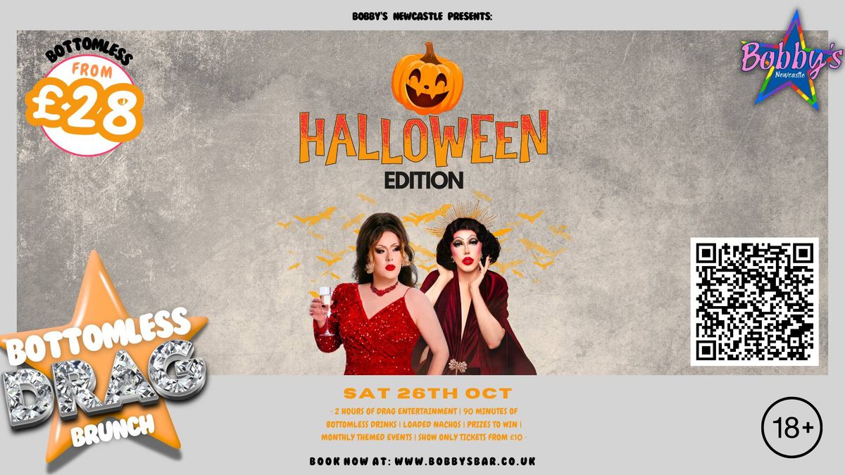 Halloween Brunch: Bottomless Drag Brunch @ Bobby's Newcastle