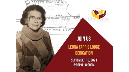 Leona Farris Lodge Dedication