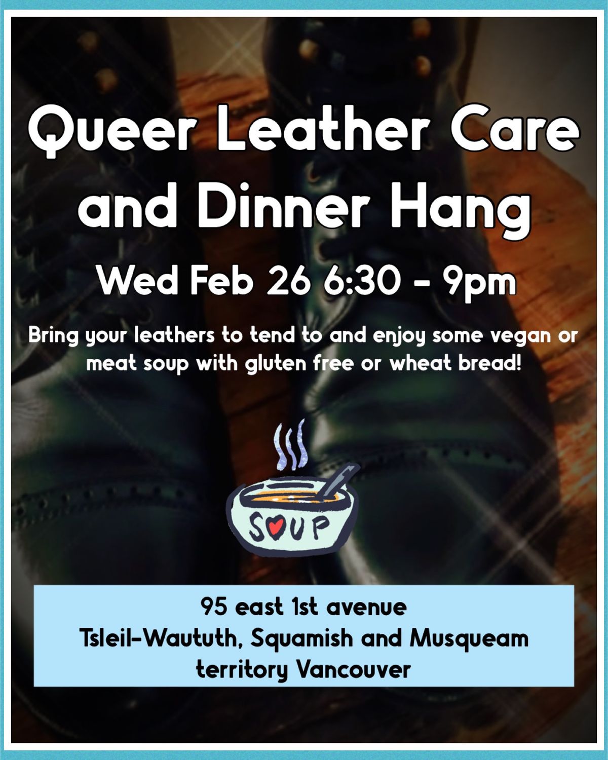 Queer Leather Dinner and hang 