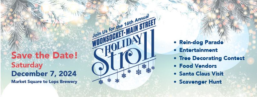 Woonsocket Main Street Holiday Stroll