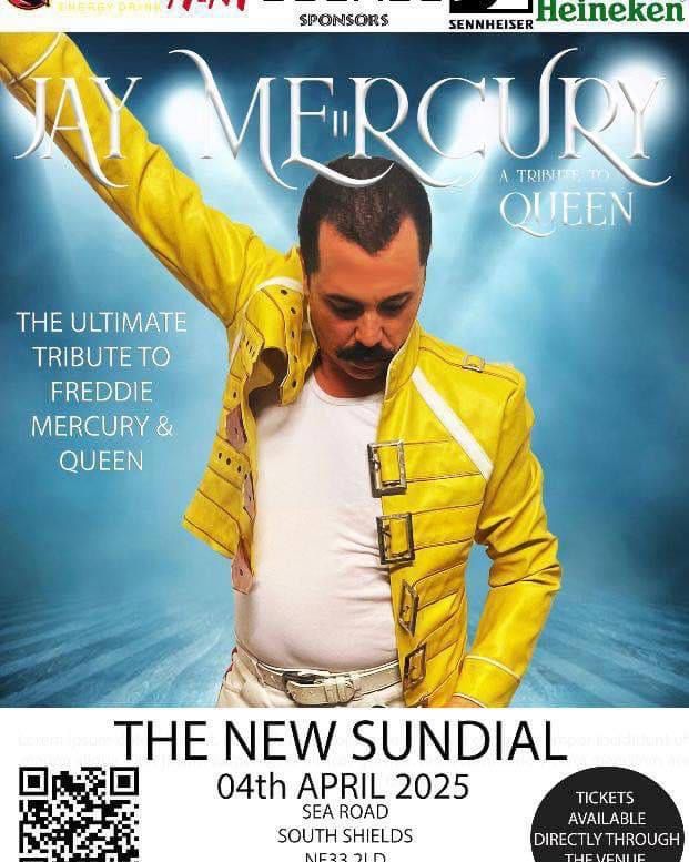 Jay Mercury- A tribute to Freddie Mercury & Queen.