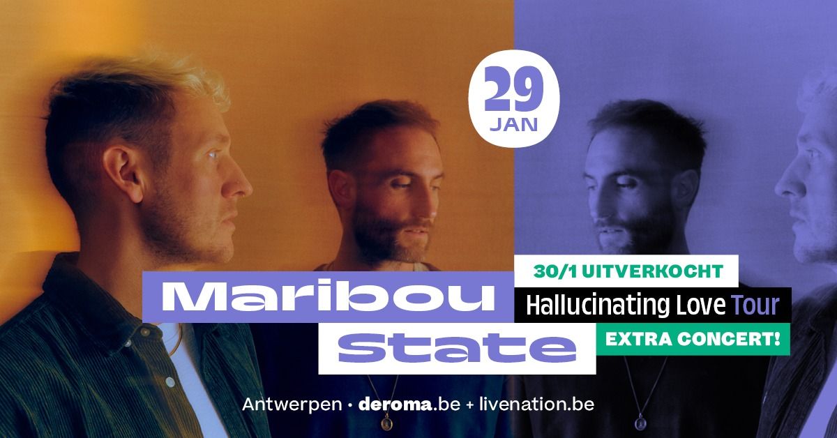 Maribou State in De Roma - extra show!