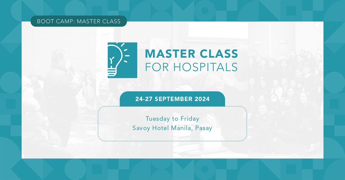 Master Class for Hospitals