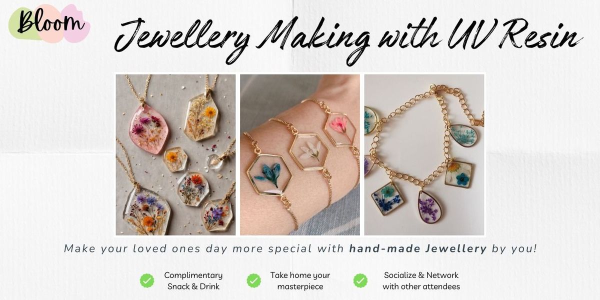 UV Resin Jewellery Making Workshop