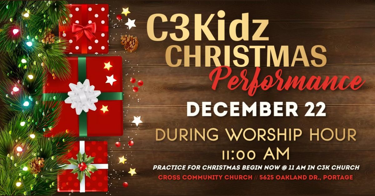 C3Kidz Christmas Performance