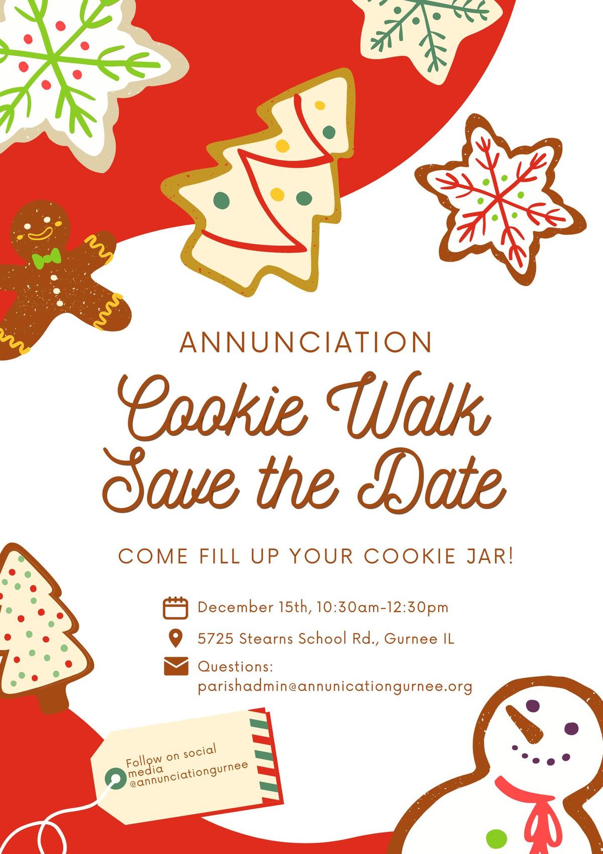 The Cookie Walk!!