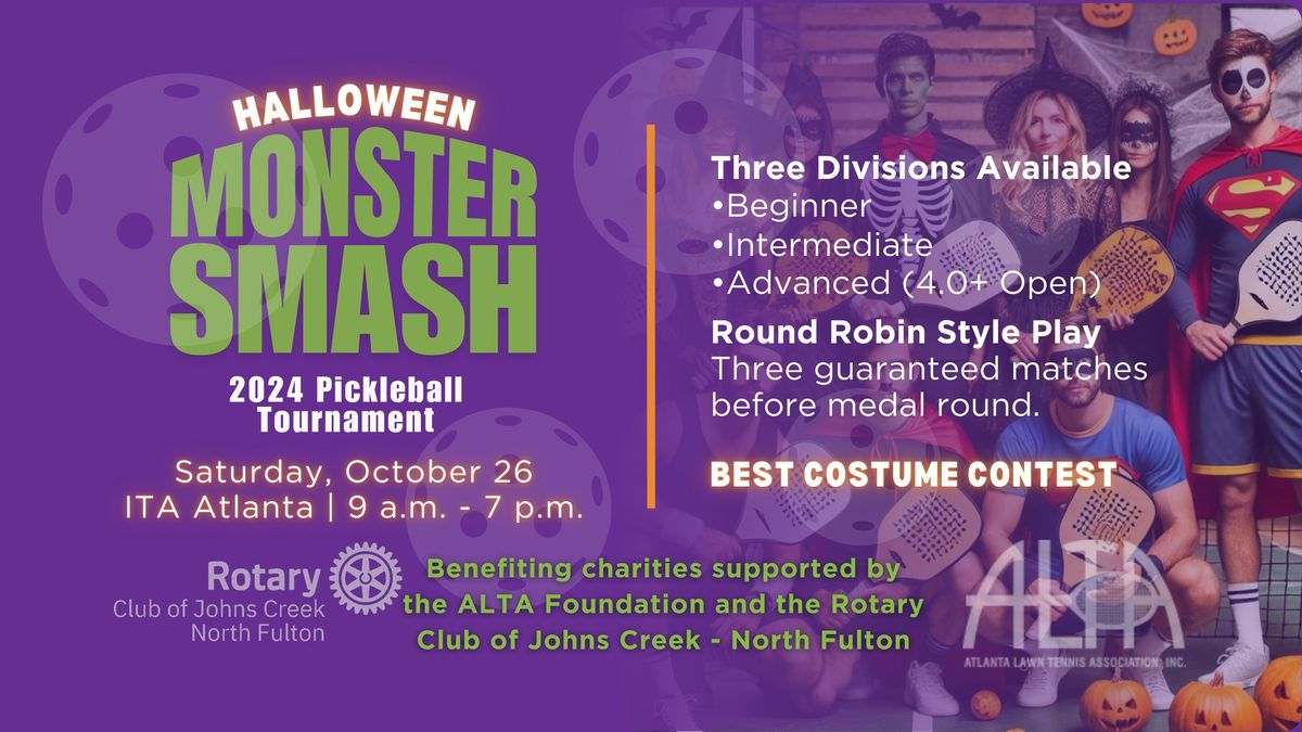 MONSTER SMASH - pickleball tournament