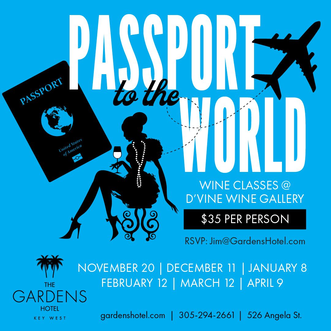 Wine Classes! 'Passport To The World'