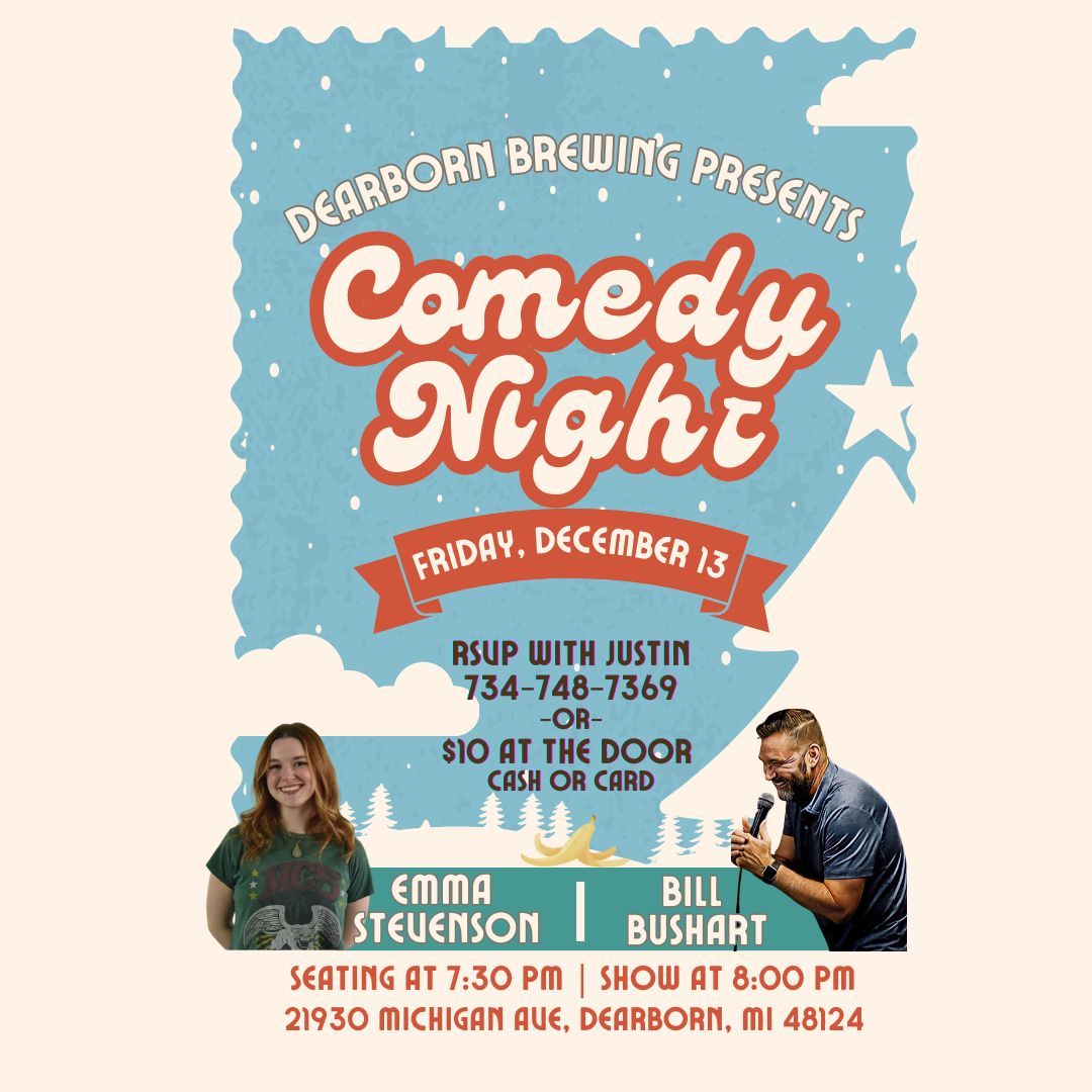 Comedy Night at Dearborn Brewing