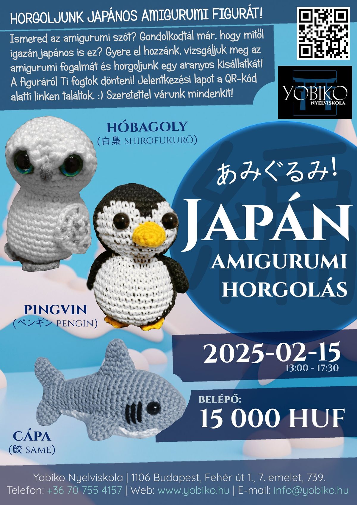 Amigurumi \u2013 Horgoljunk egy\u00fctt kis\u00e1llatfigur\u00e1t!