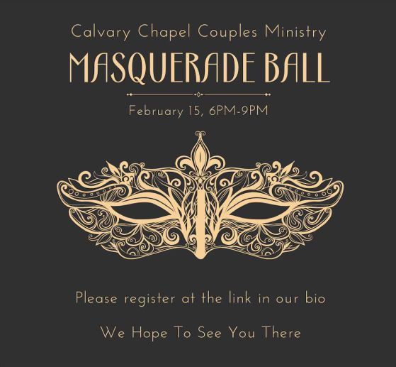 couples Ministry Masquerade Ball at Calvary Chapel Boynton Beach 