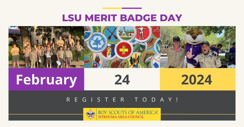 2024 Merit Badge Day @ LSU