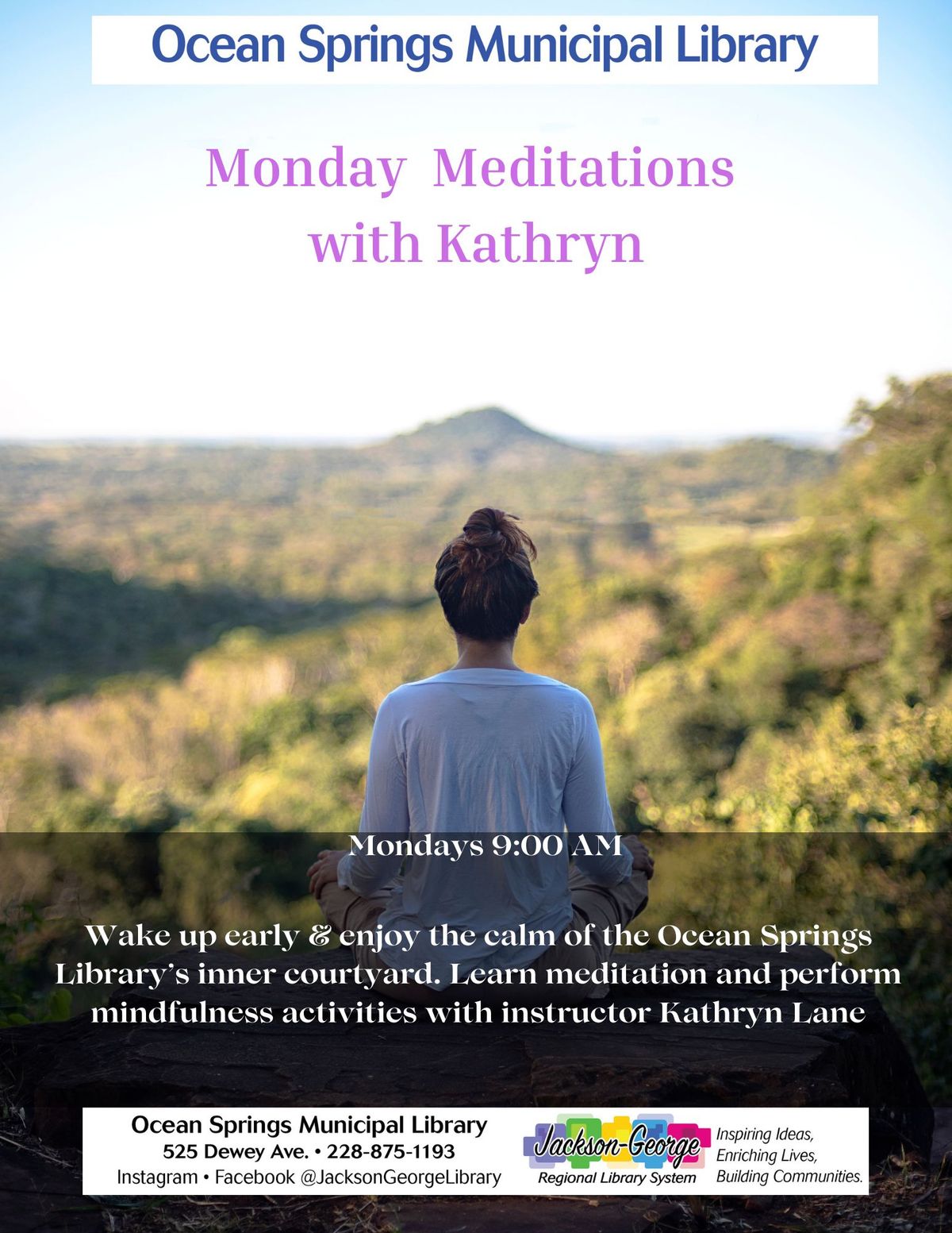 Monday Meditations with Kathryn