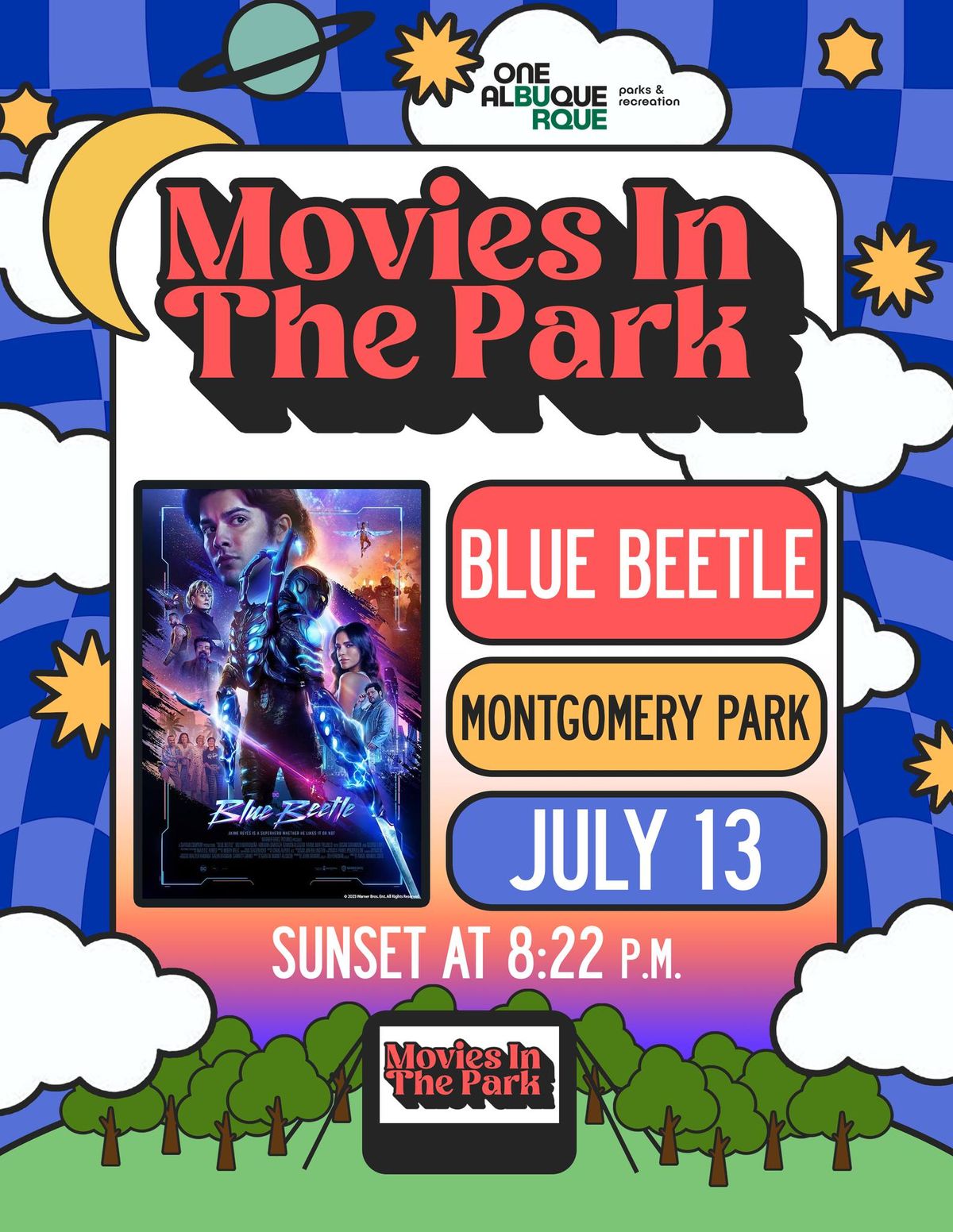 Movies in the Park - Blue Beetle 