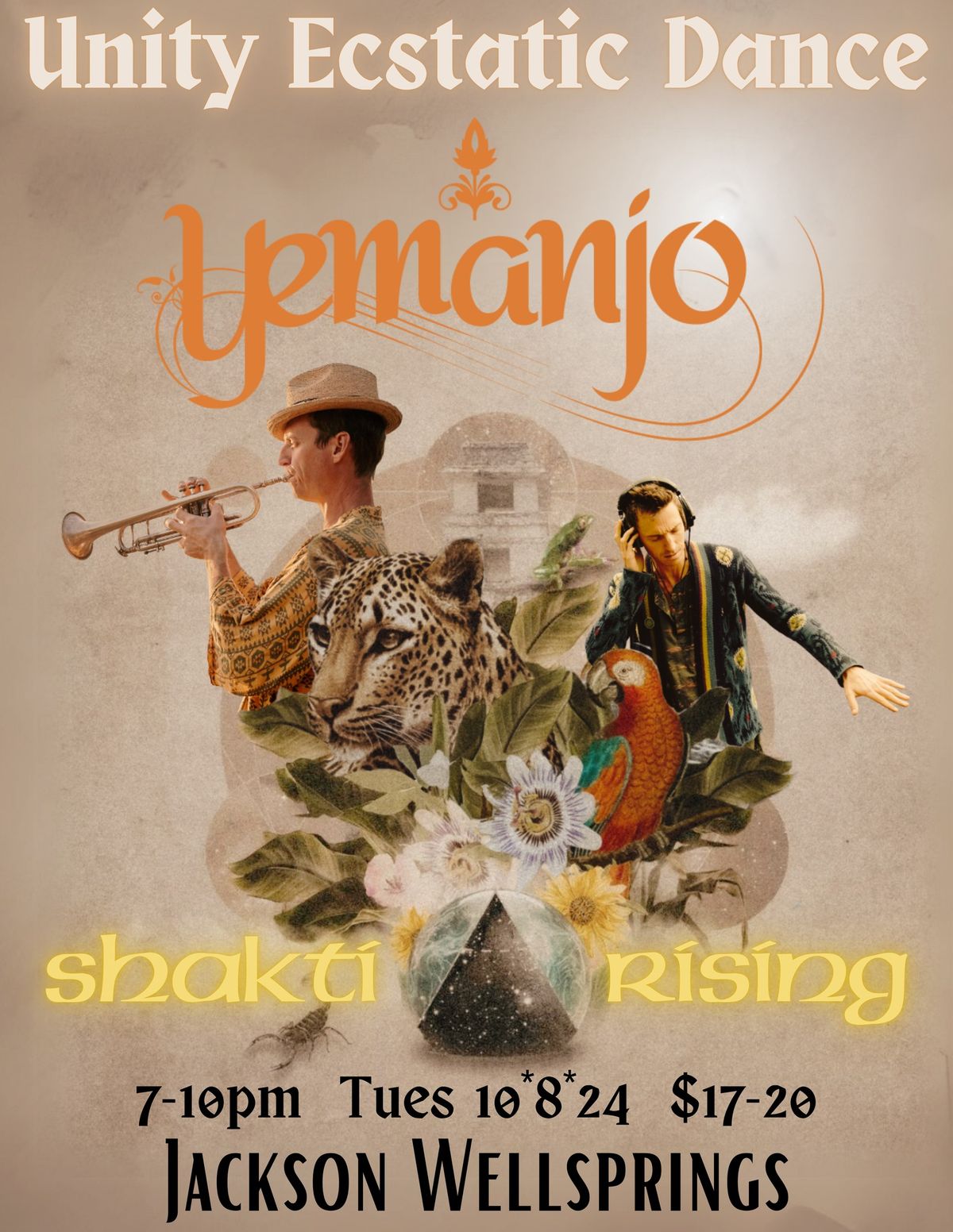 Unity Ecstatic Dance Ashland ~ YEMANJO & Shakti Rising