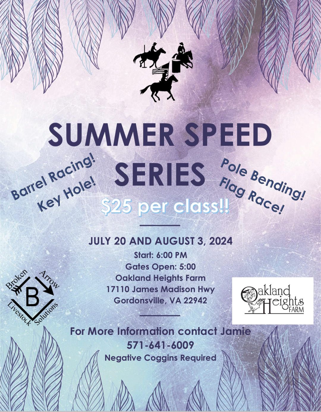 Summer Speed Series 