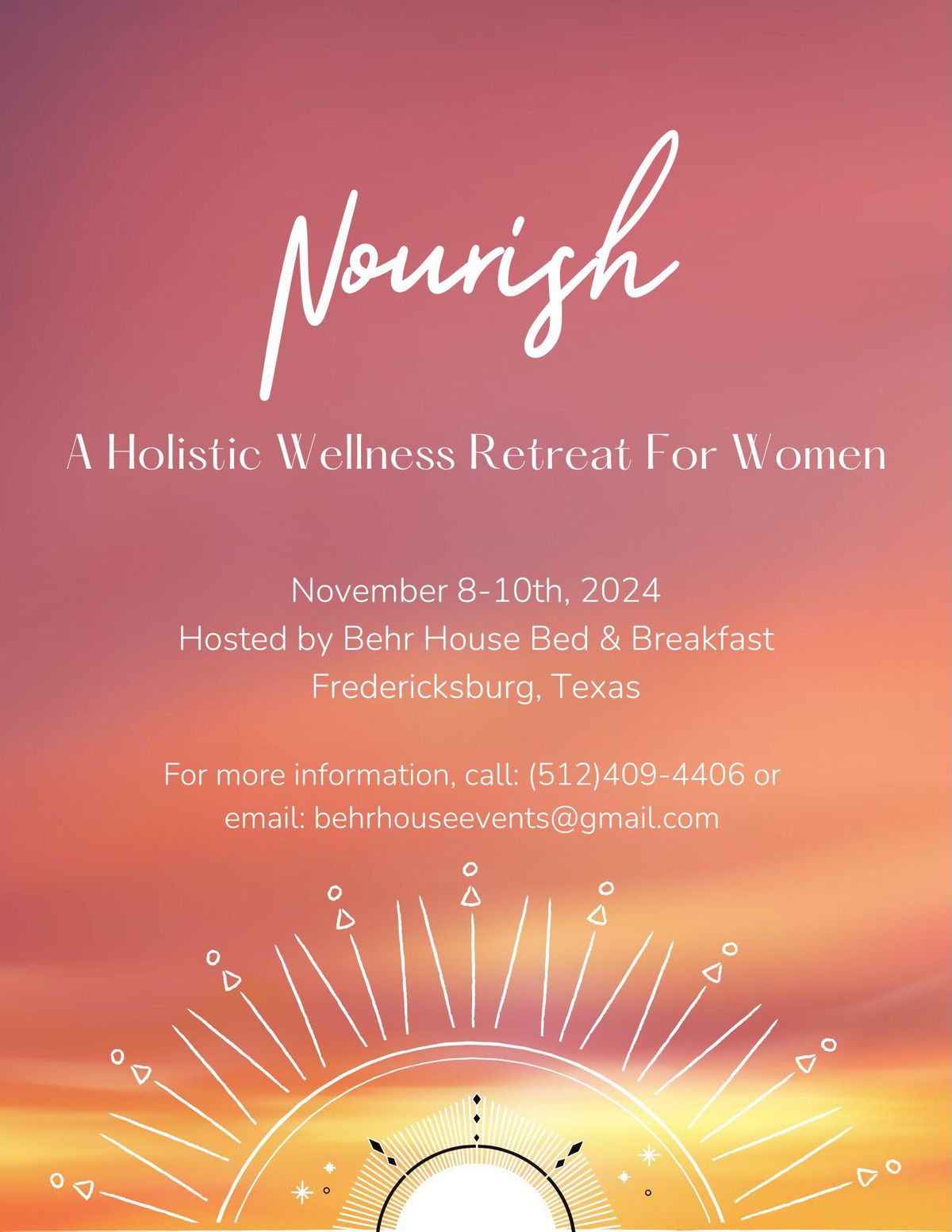 Nourish: A Holistic Wellness Retreat For Women