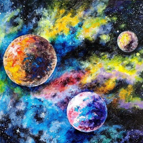 Galaxy Paint Night