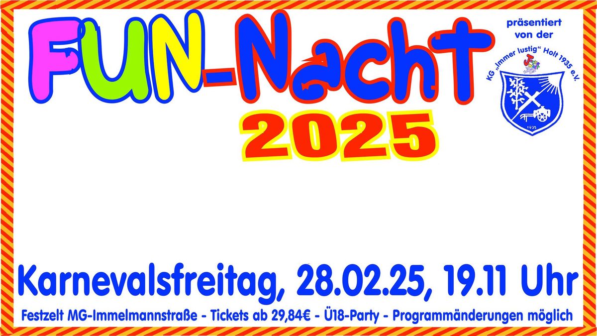 27. FUN-tastische Nacht 2025