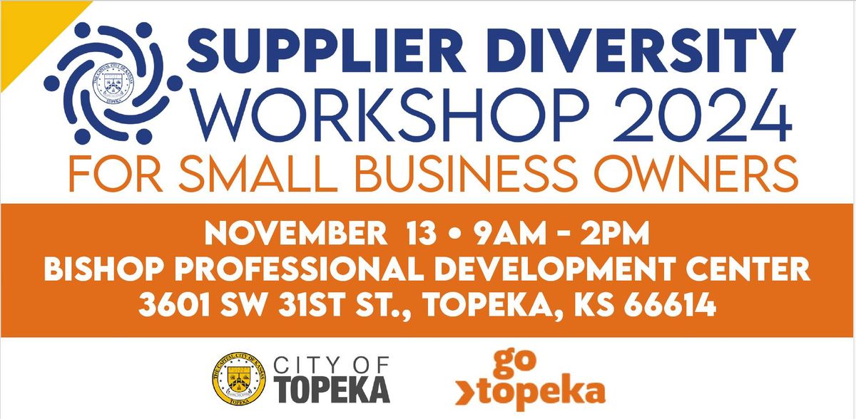 Supplier Diversity Workshop for Small Business Owners