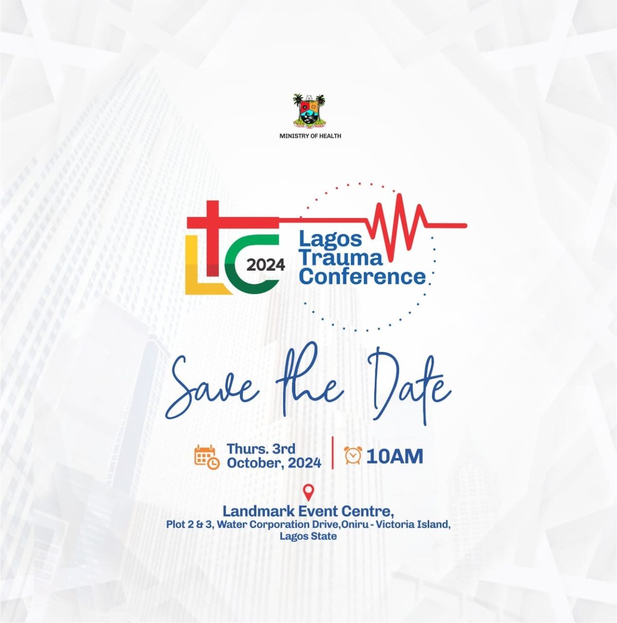 Lagos Trauma Conference 2024, Landmark Centre Victoria Island, Lagos, 3