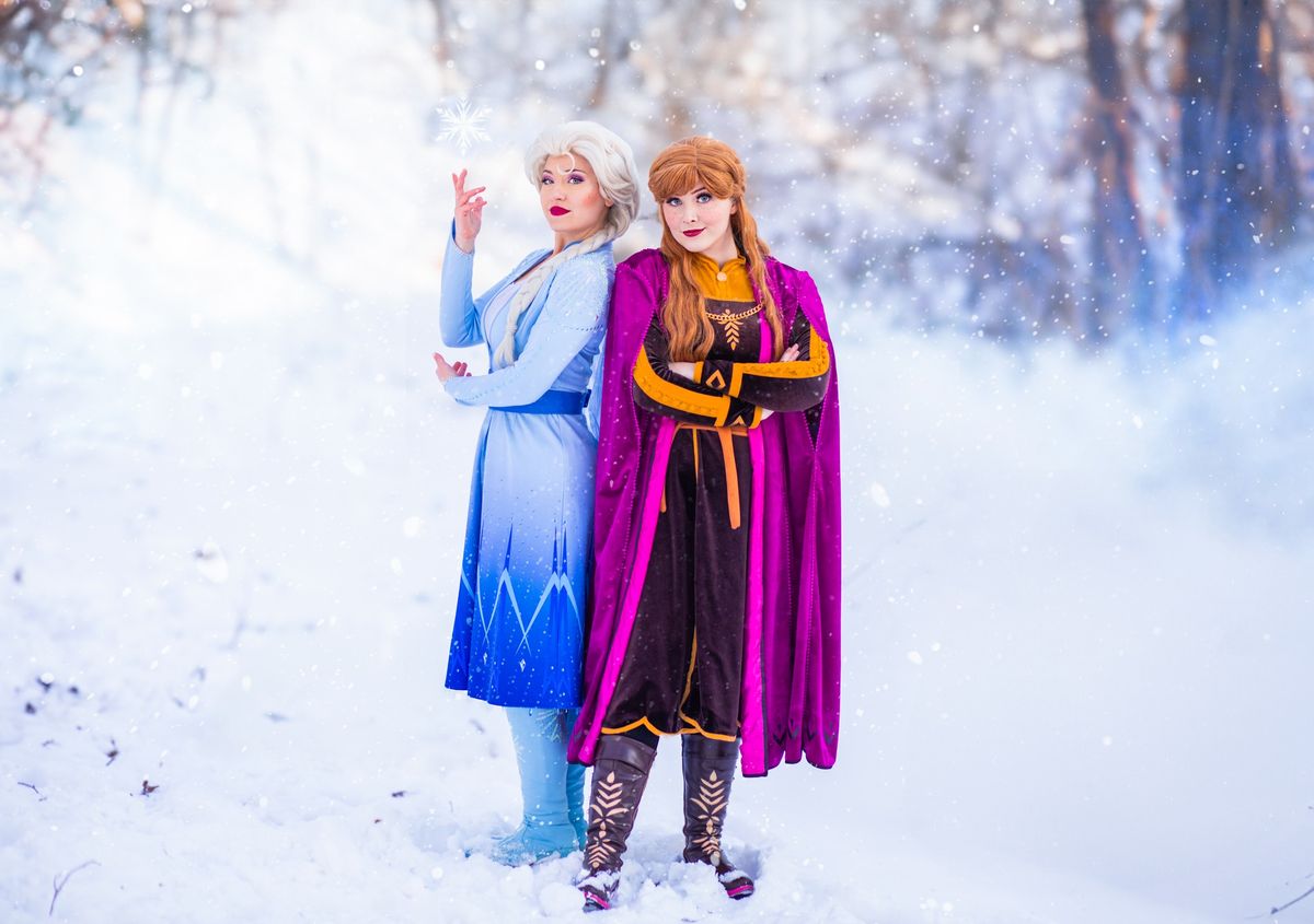 Peuterschaatsen met Anna & Elsa