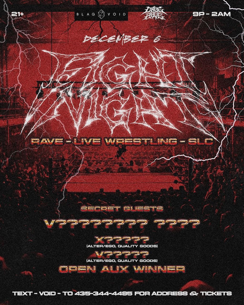 Fight Night - Wrestling Rave at The Observatory North Park