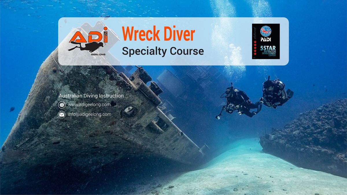 PADI Wreck Diver Specialty