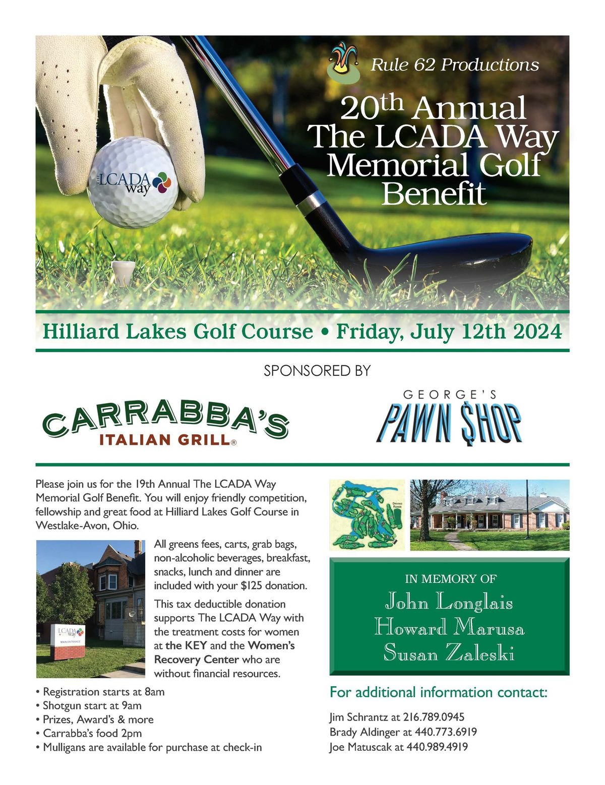 20th Annual Golf Outing