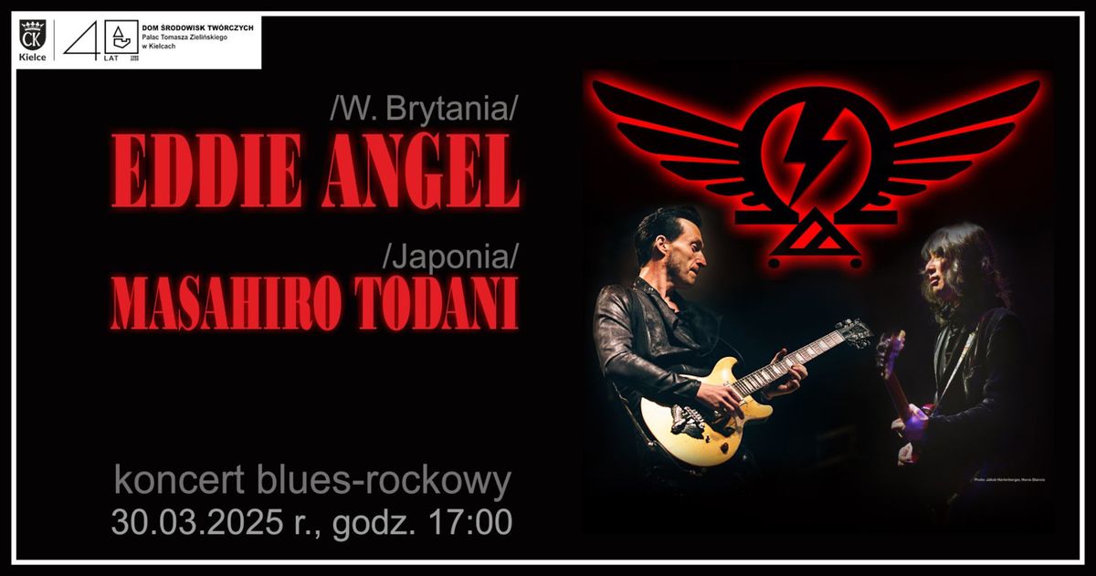 Eddie Angel (W. Brytania) i Masahiro Todani (Japonia\/) \u2013 koncert blues-rockowy