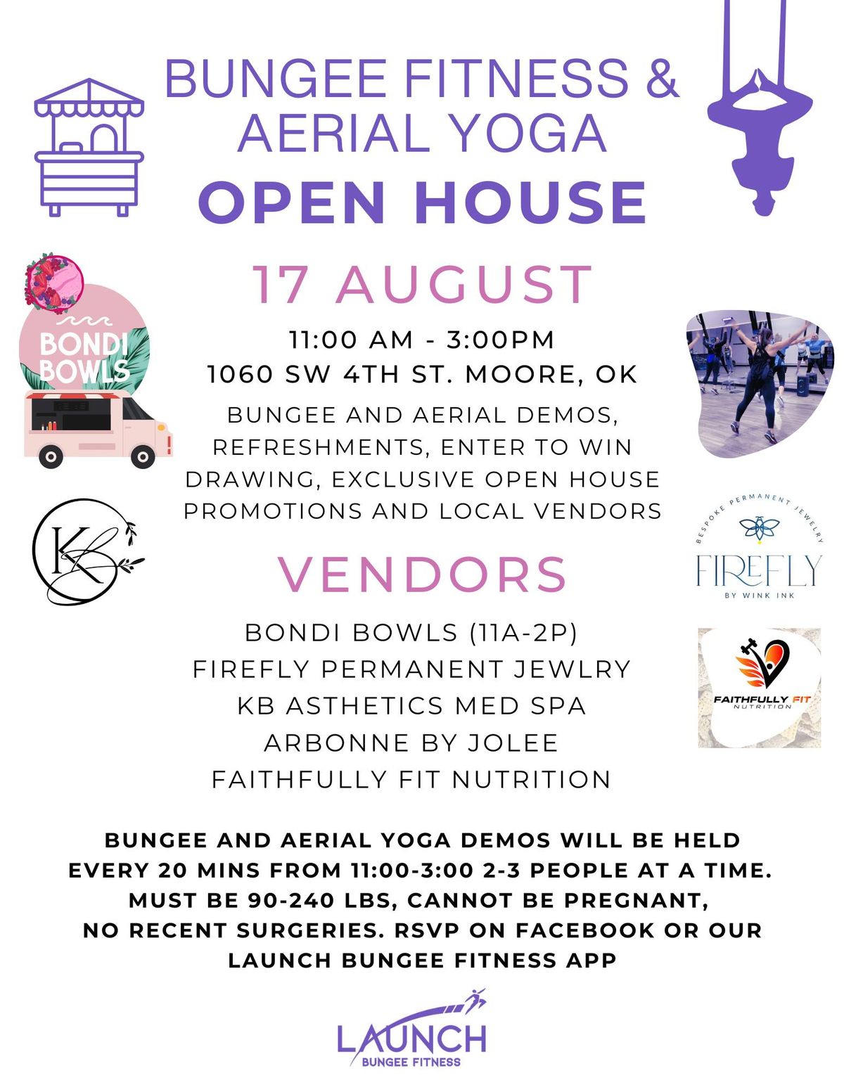OPEN HOUSE - Bungee Fitness and Aerial Yoga 