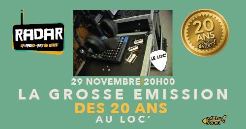 La grosse \u00e9mission des 20 ans 