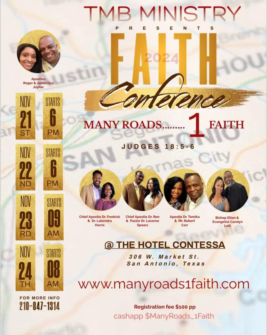 TMB Many Roads 1 Faith Conference