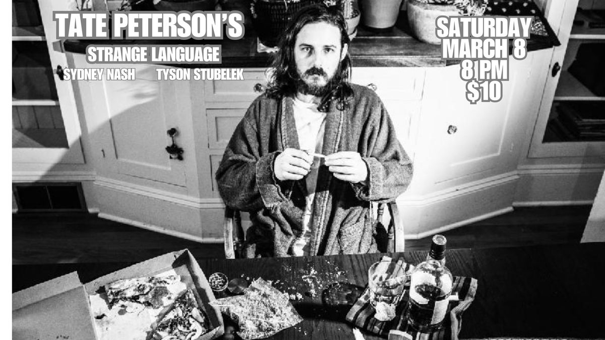 Tate Peterson's Strange Language - Live at Tomorrow's Verse