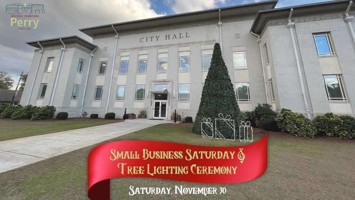 Small Business Saturday & Tree Lighting Ceremony 