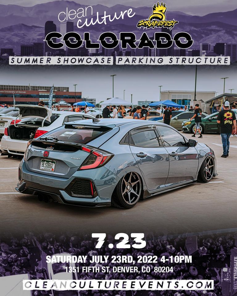 Clean Culture x Scrapefest Colorado Summer Showcase (Parking Garage)