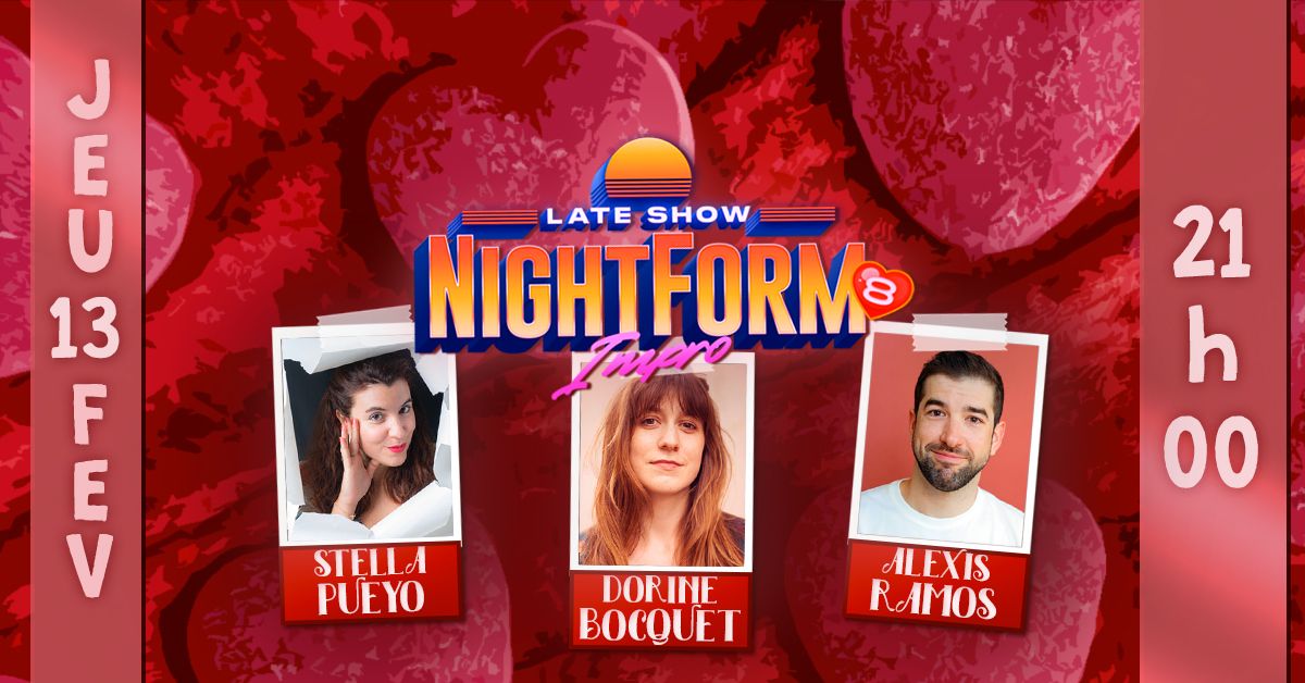 NIGHTFORM IMPRO 8 - derni\u00e8re \u00e0 l'Improvi'bar