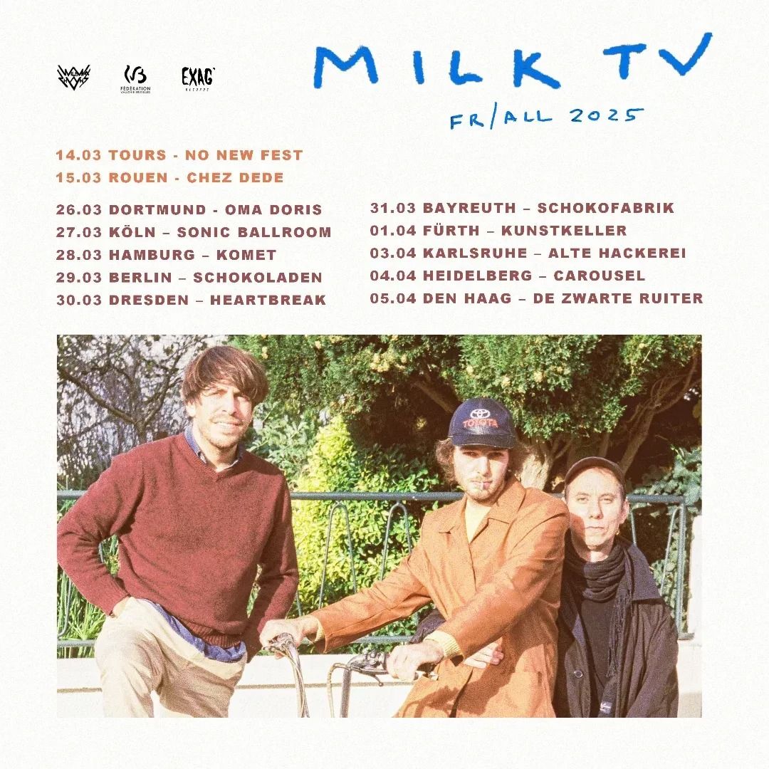 MILK TV (art-punk, bel) & ZERO DISCOUNT (post-punk, bln)