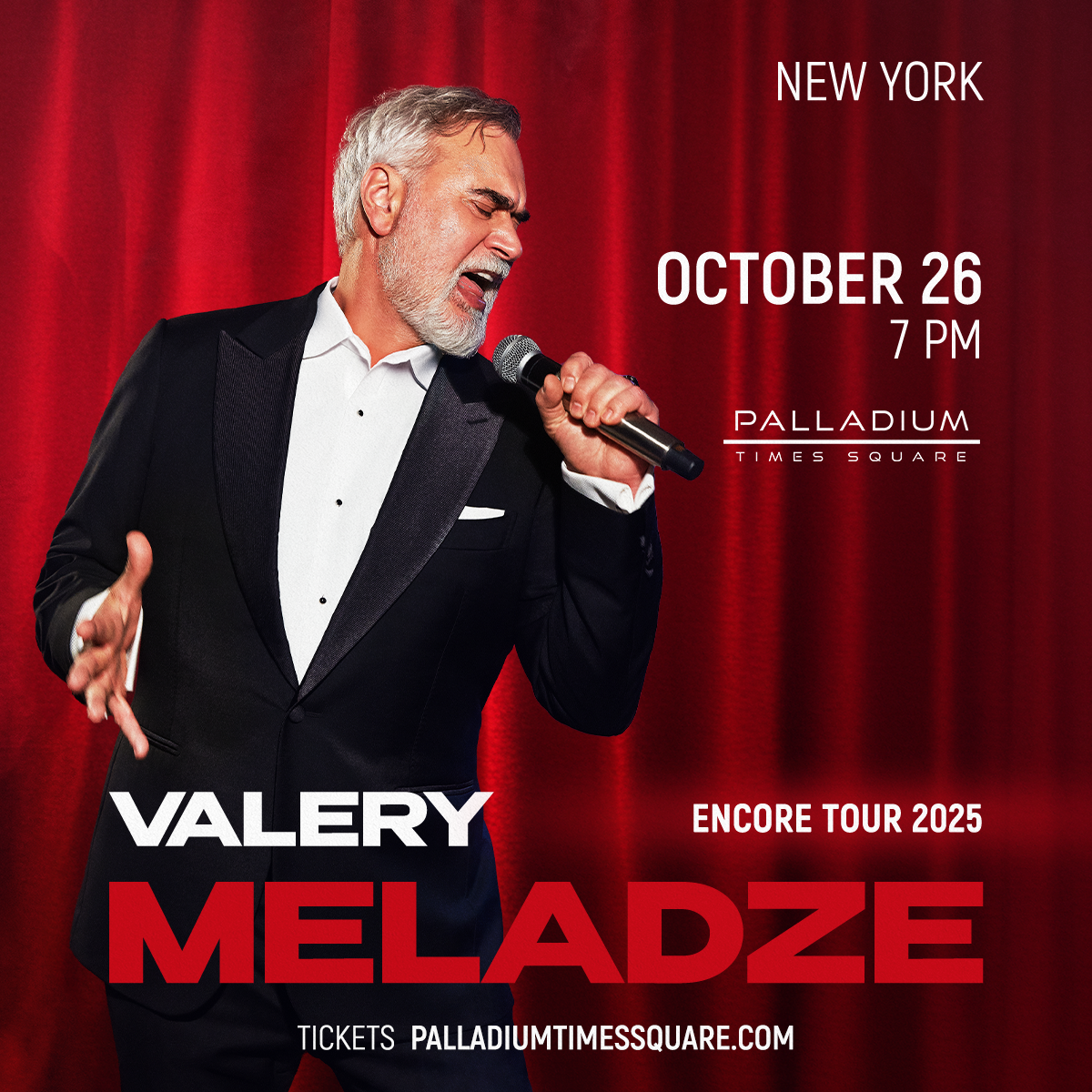 Valery Meladze at Oceana Theater