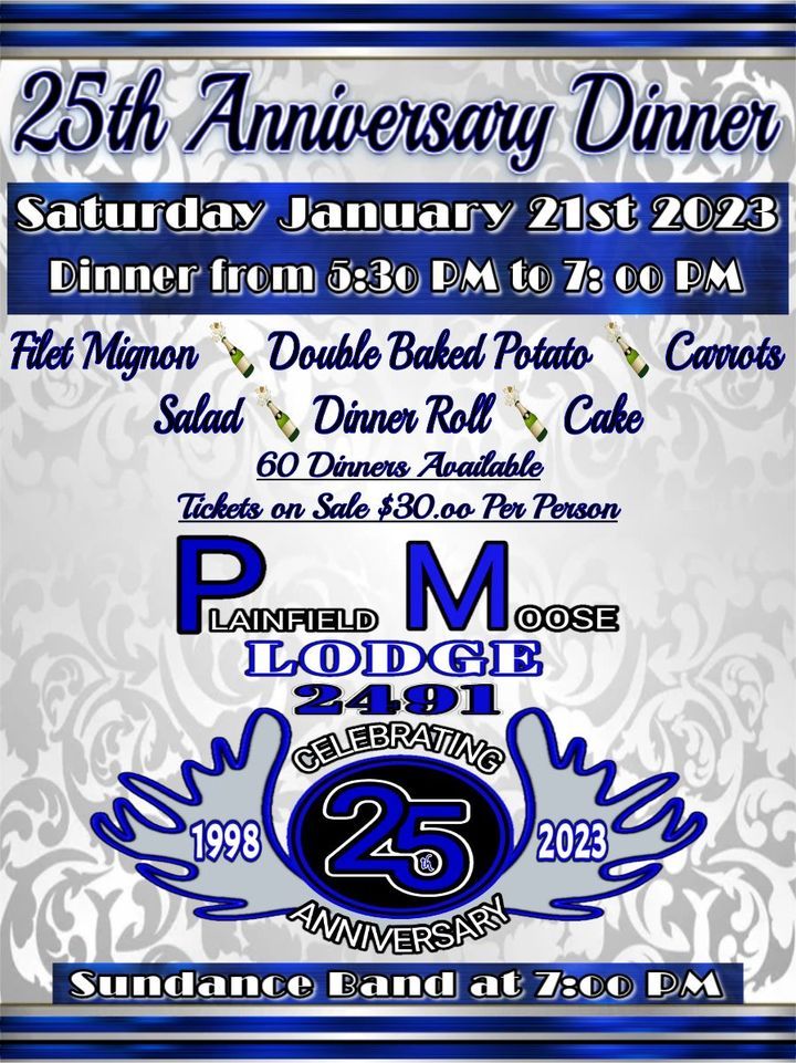 25th Anniversary Dinner