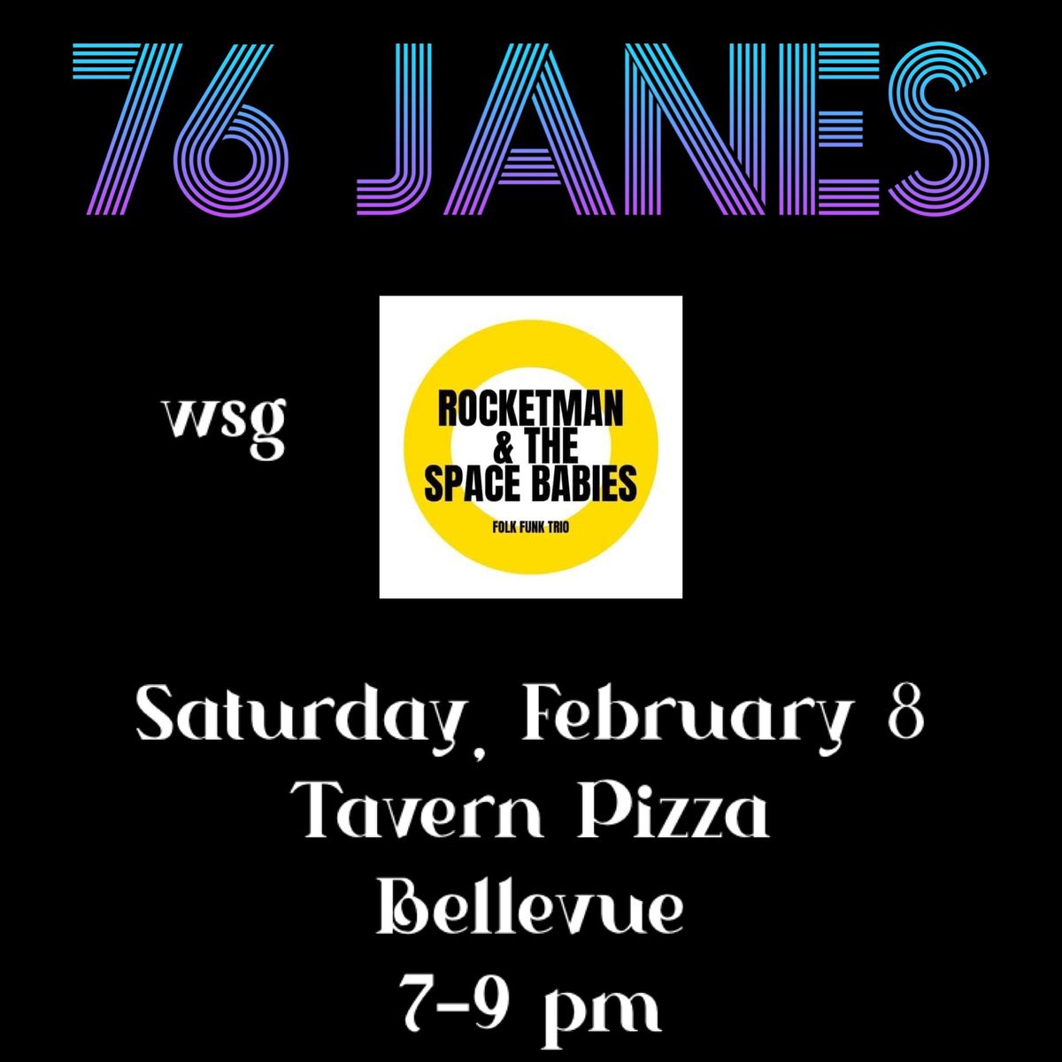 76 Janes at Tavern Pizza, Bellevue