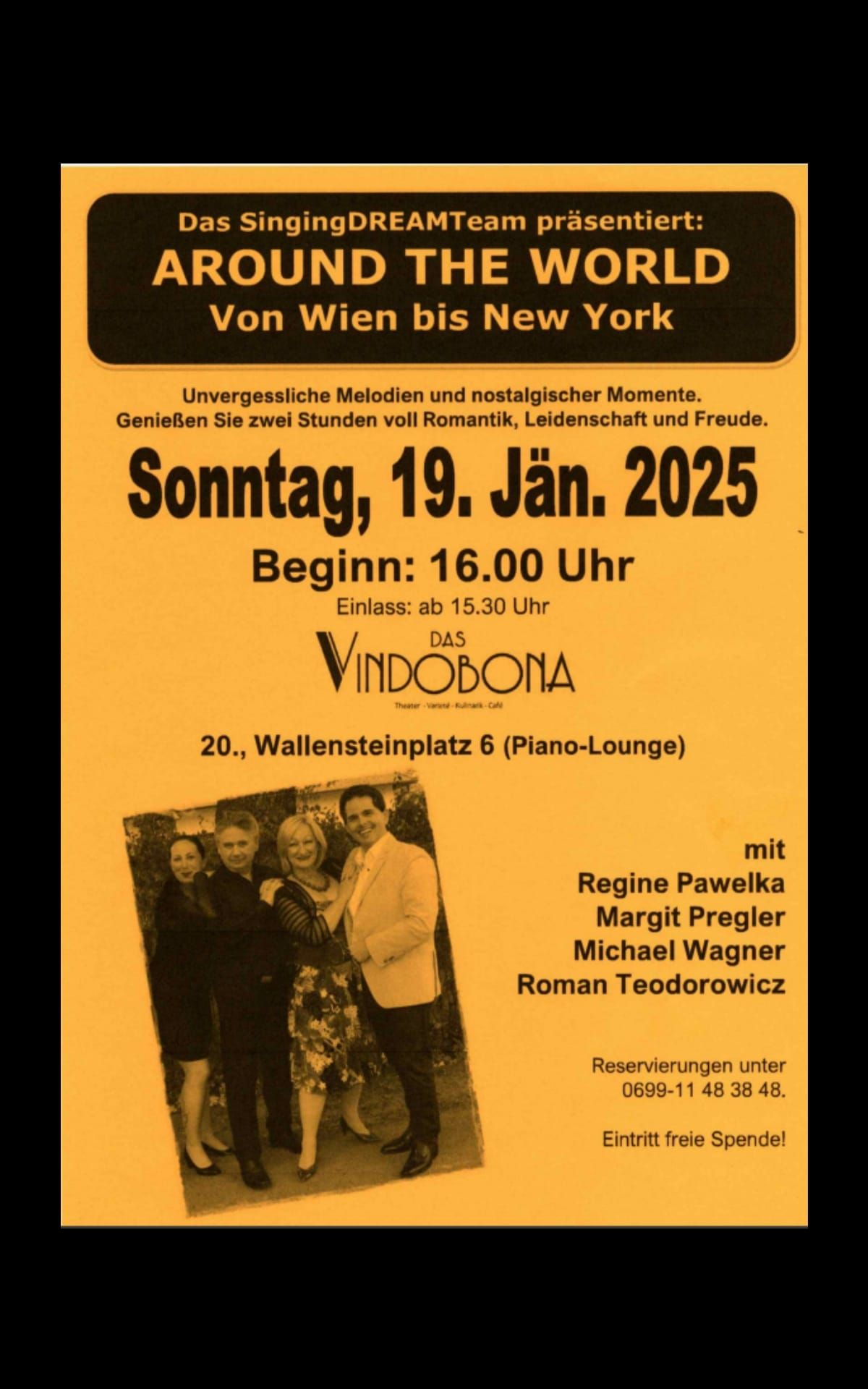 AROUND THE WORLD - Von Wien nach New York 