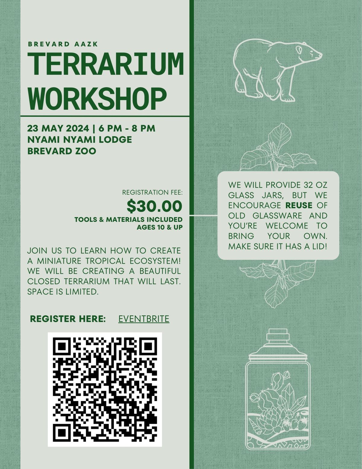 Terrarium Workshop!