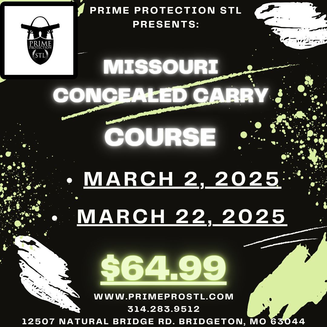 MO CONCEALED CARRY COURSE 