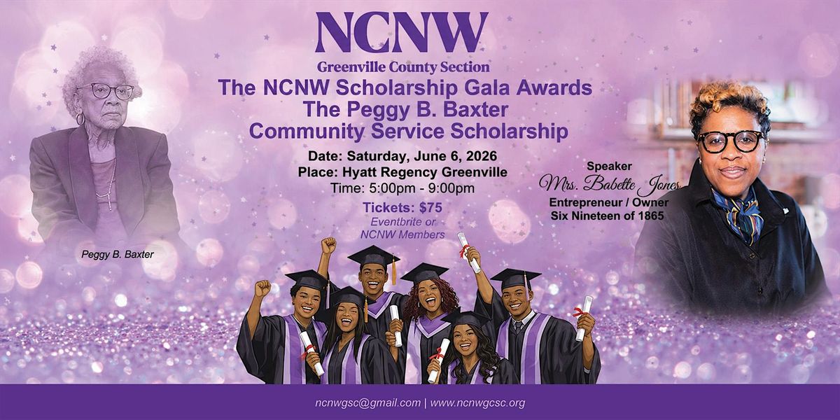The NCNW Scholarship Gala Awards