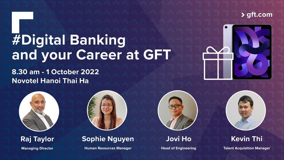 Number Gft GFT Talk #2 on “Digital banking and your career at GFT”, Novotel Hanoi ...