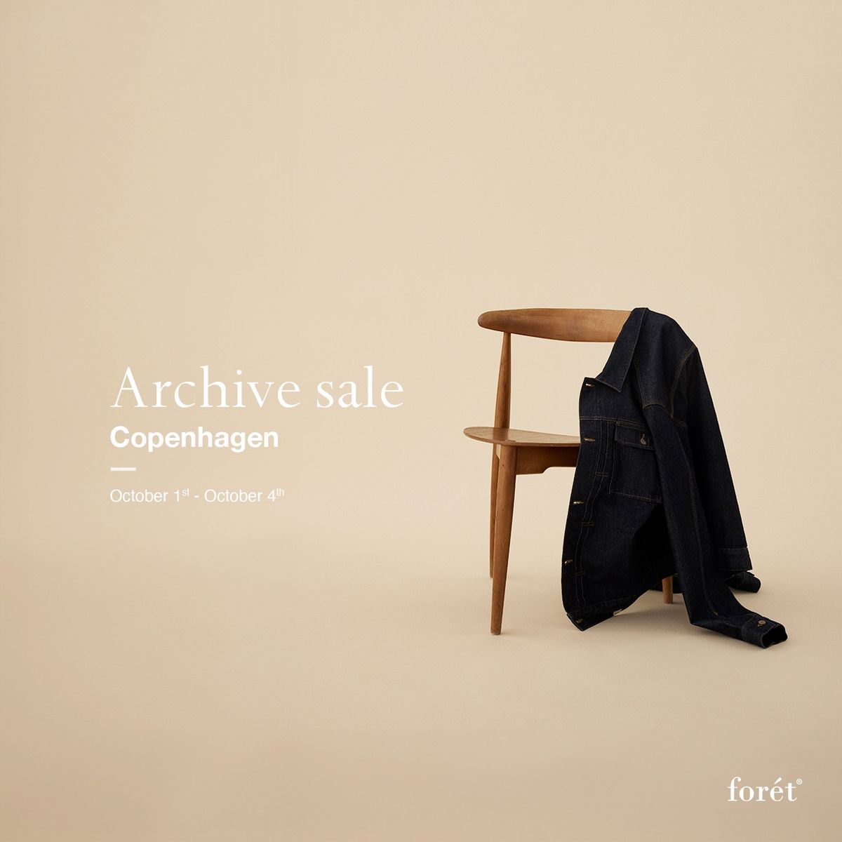 Archive Sale - for\u00e9t