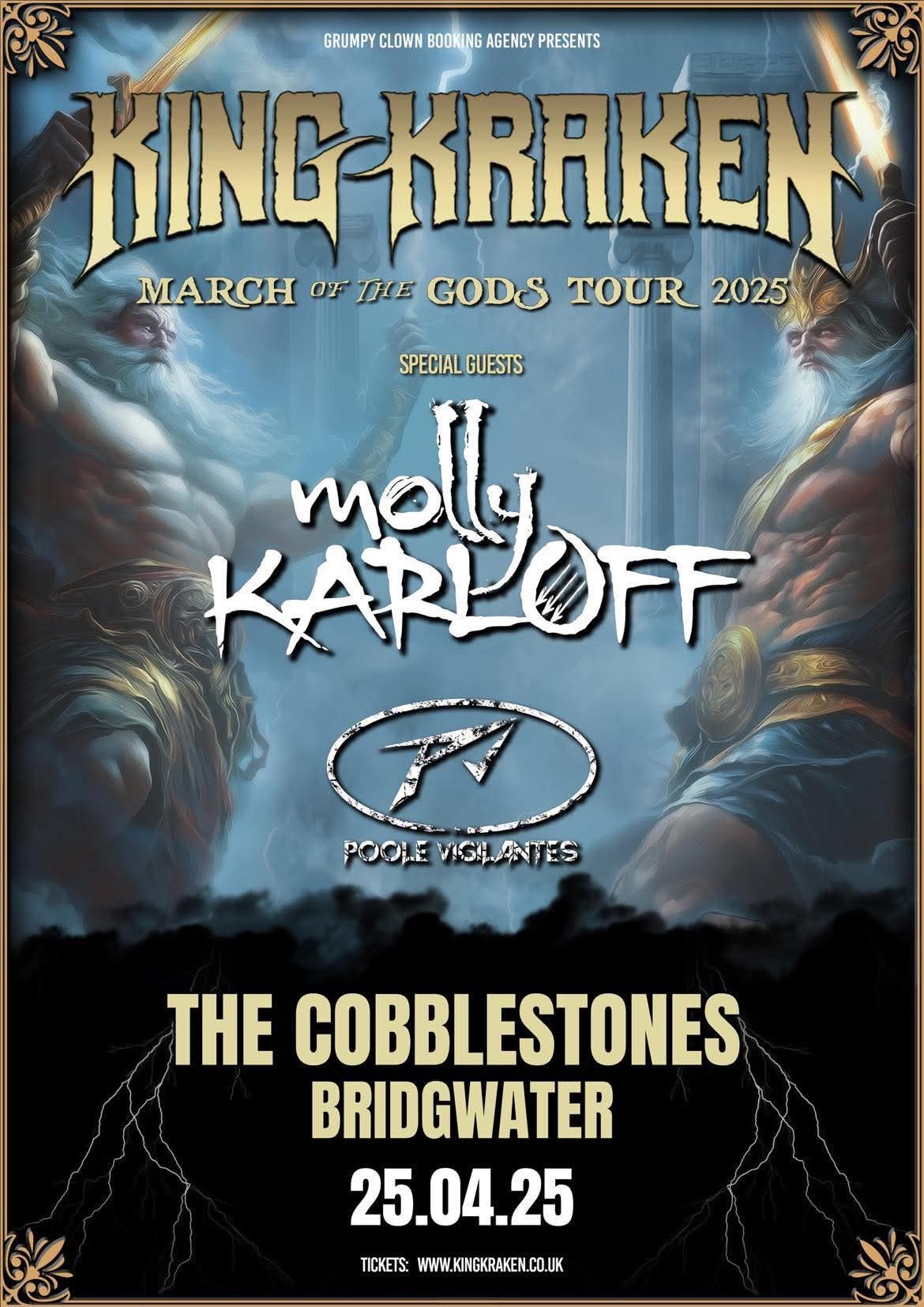  King Kraken - Album Tour - The Cobblestones, Bridgwater