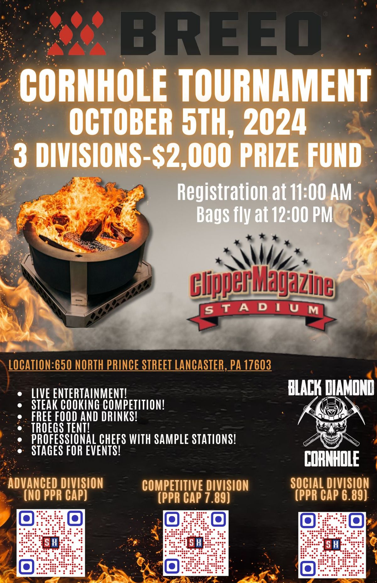 BREEO's 2nd Annual Field to Fire!!! \u201cWe bring the backyard to the event!\u201dPrize fund of $2,000!!!